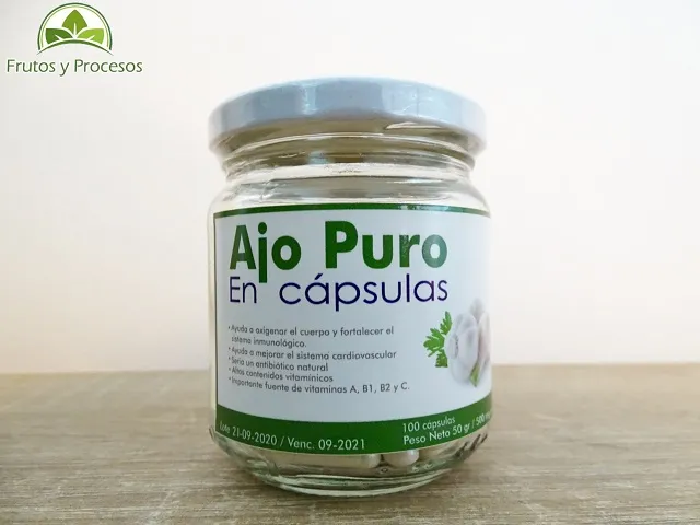 [PD00023] Cápsulas de Ajo  100cap