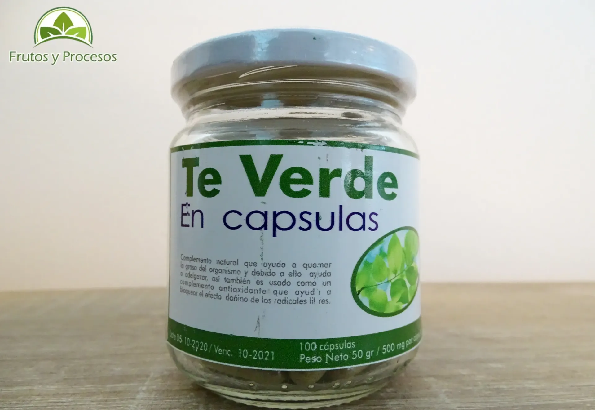 [PD00024] Cápsulas de Té verde  100cap