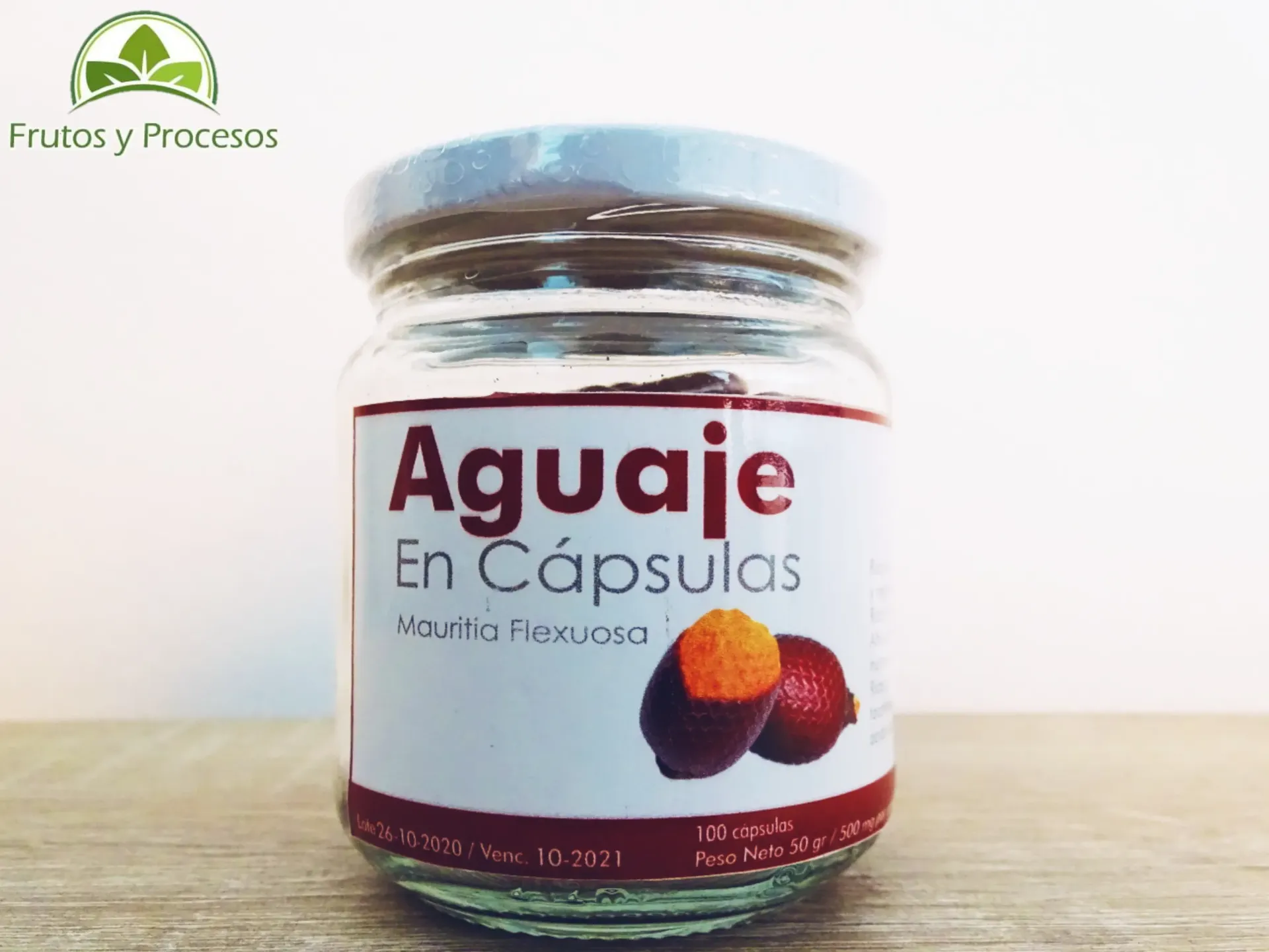 [PD00026] Cápsulas de Aguaje  100cap