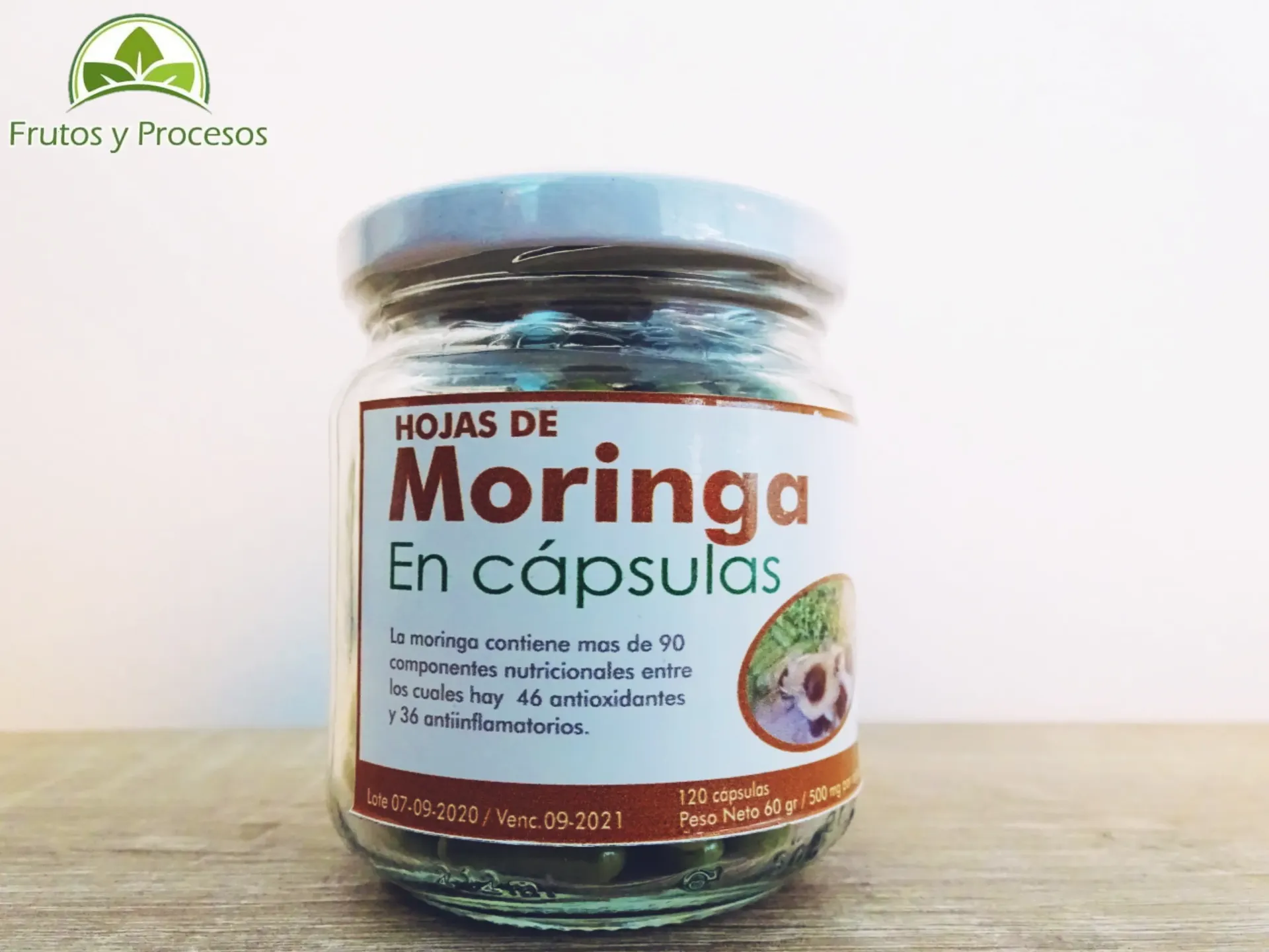 [PD00028] Cápsulas de Moringa 120cap