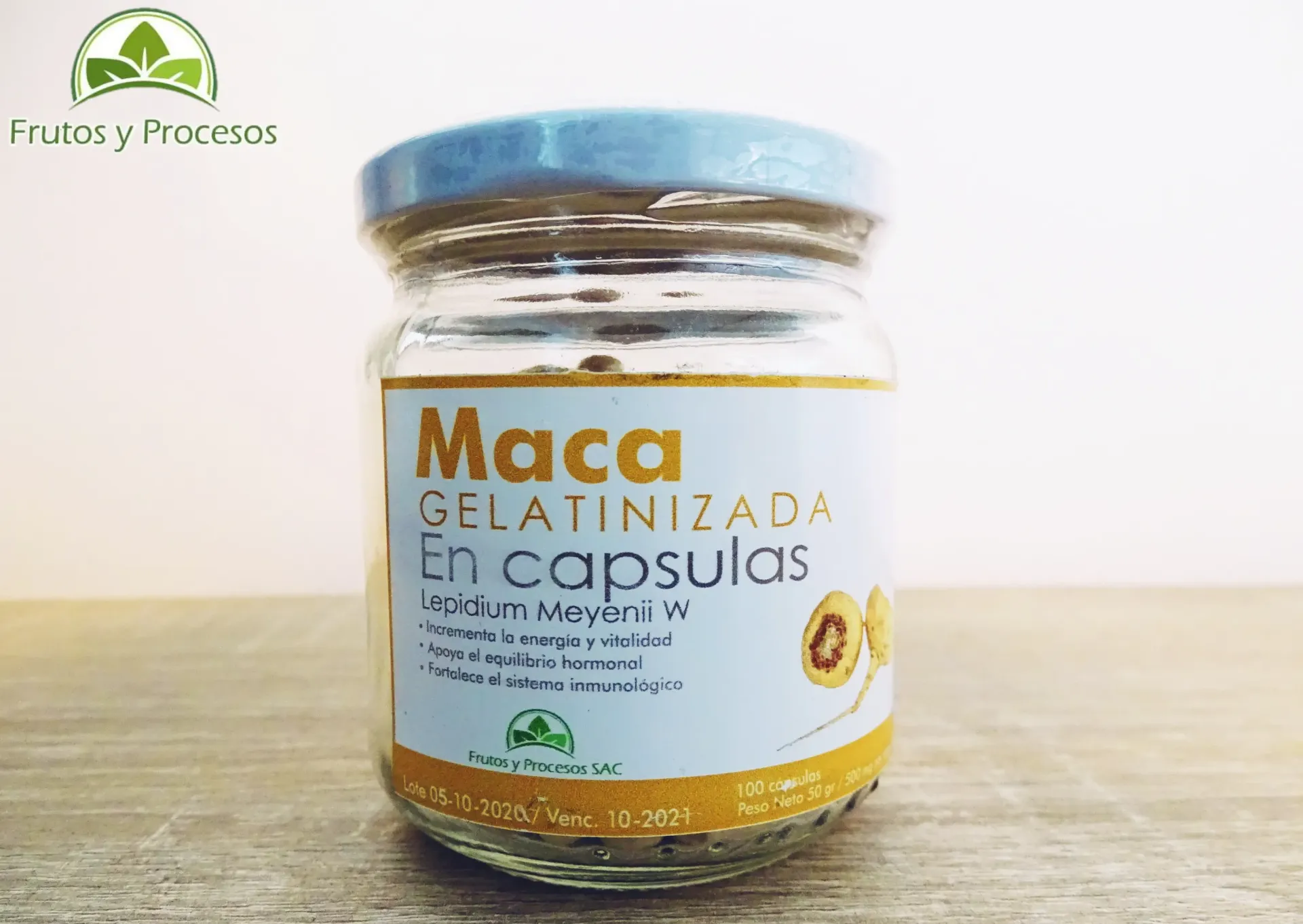 [PD00029] Cápsulas de Maca amarilla  100cap