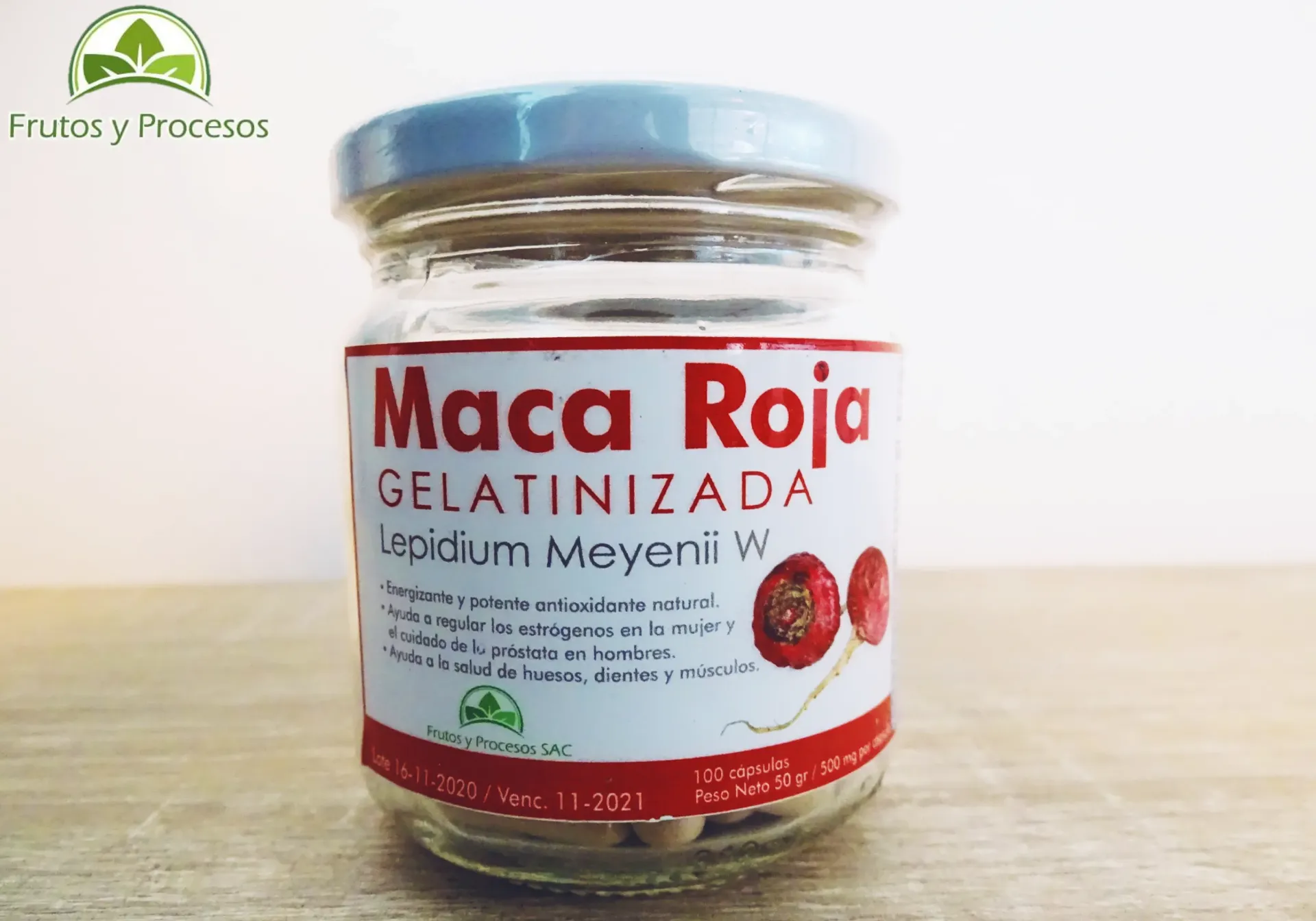 [PD00030] Cápsulas Maca roja  100cap