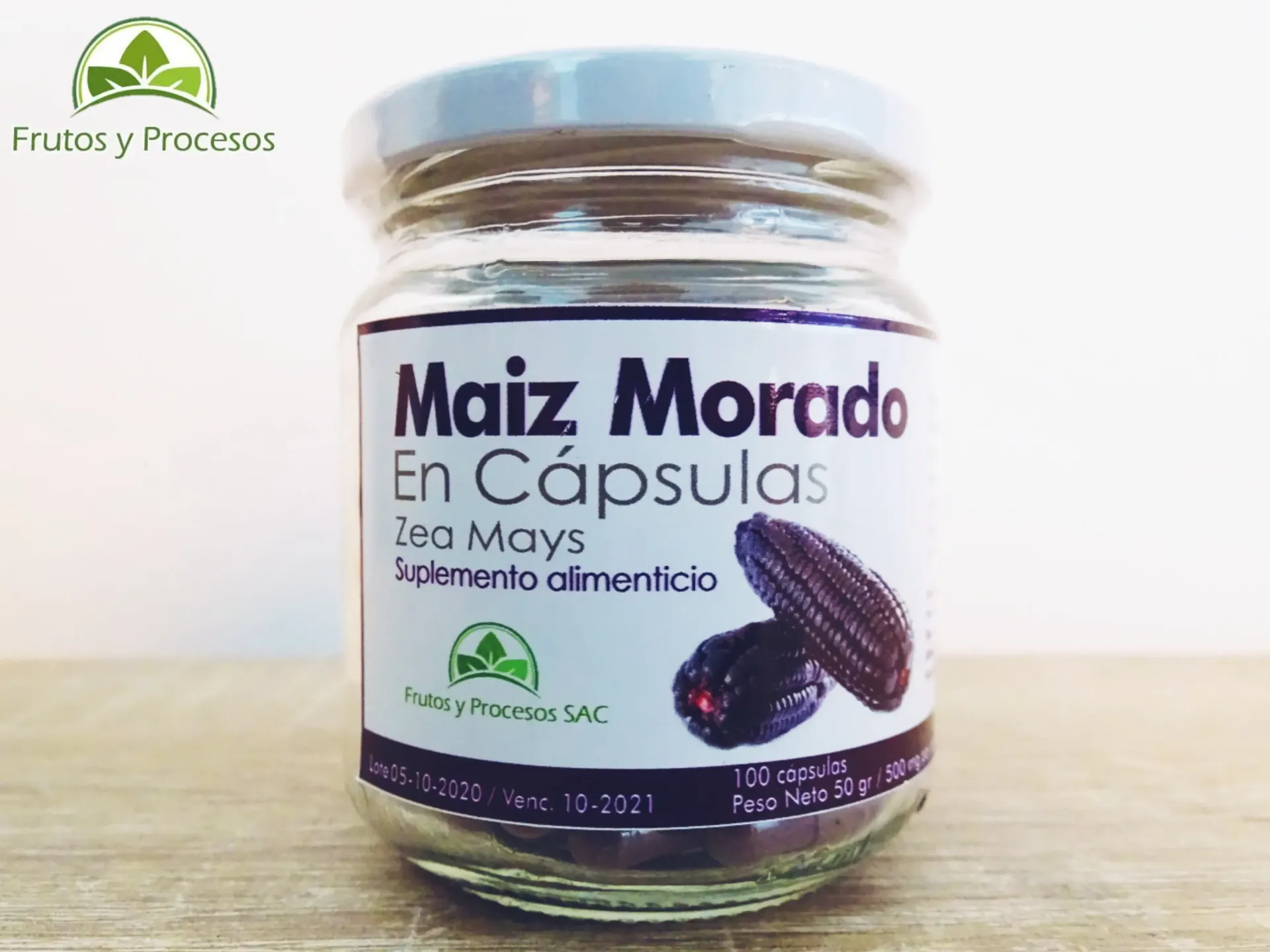 [PD00032] Cápsulas Maiz morado  100cap