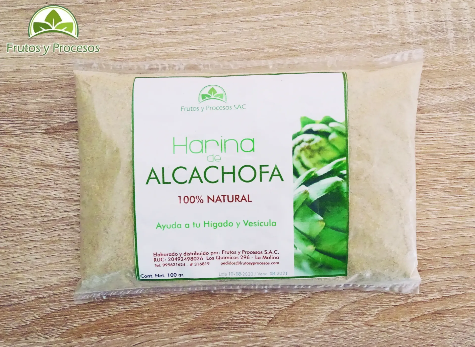 [PD00041] Harina de Alcachofa  100gr.