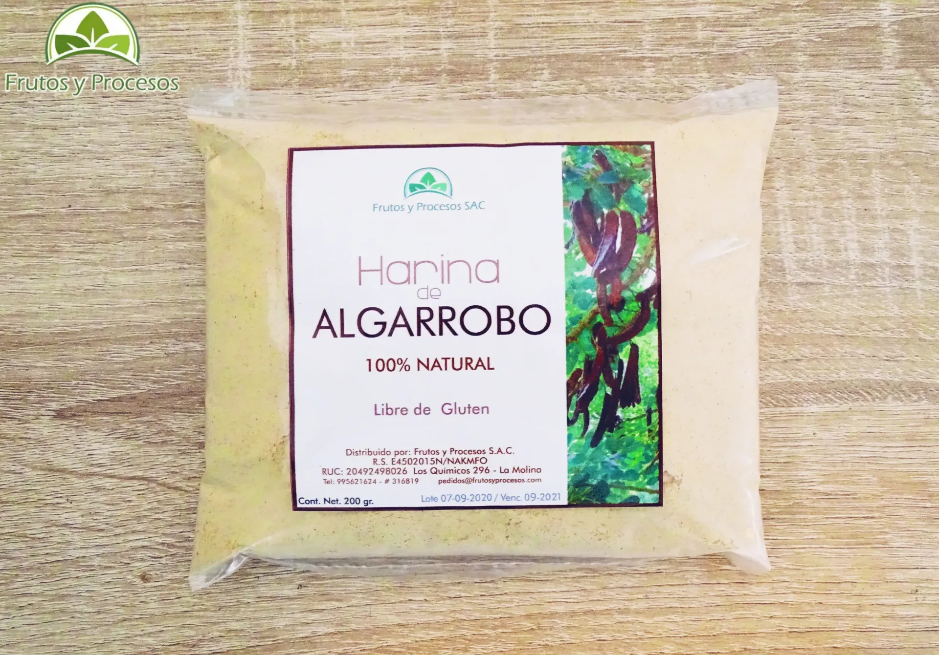 [PD00042] Harina de Algarrobo  200gr.