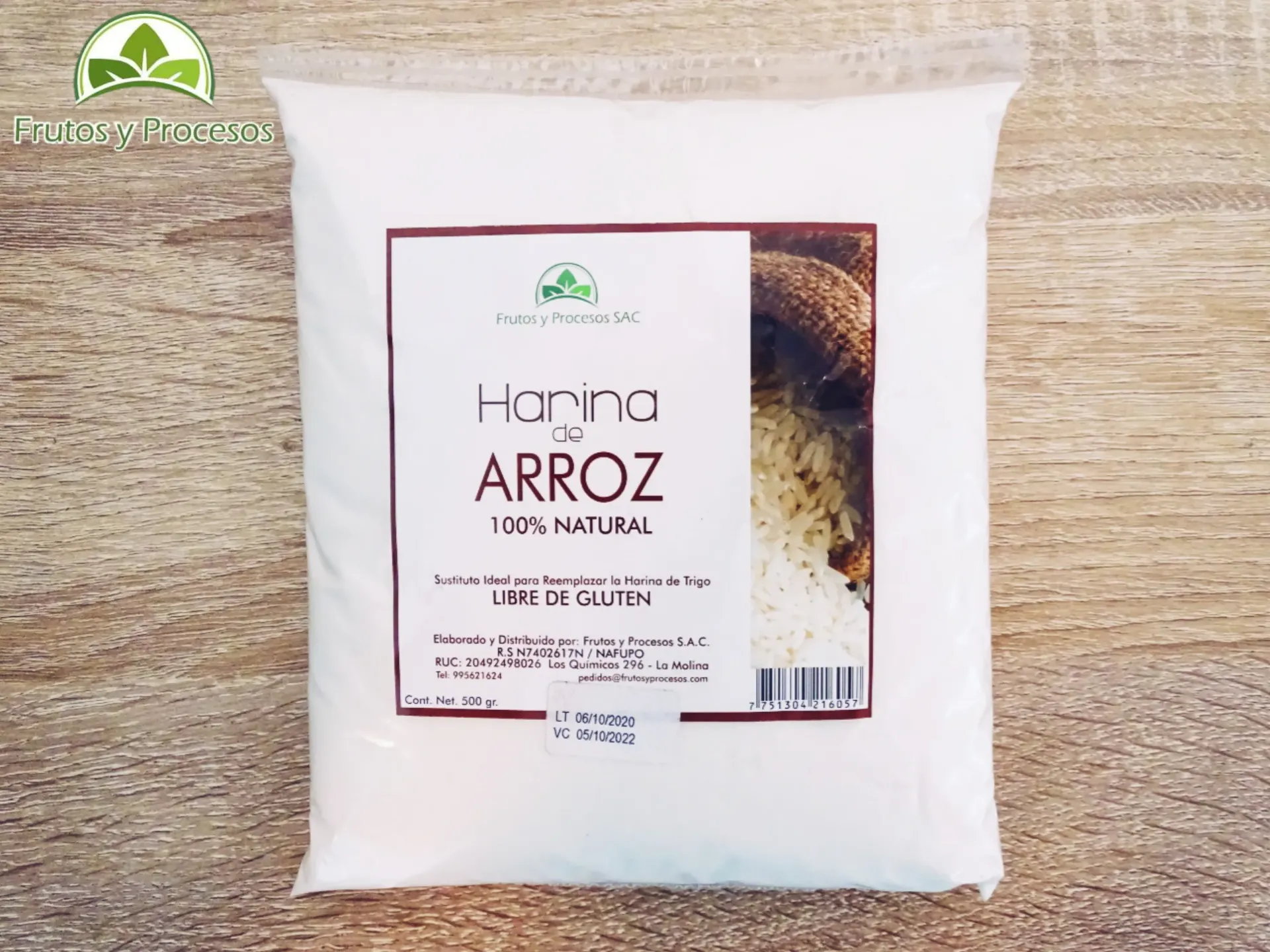 [PD00047] Harina de Arroz  500gr.